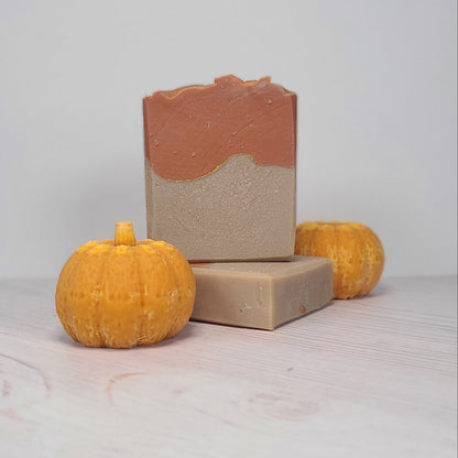 WHITE PUMPKIN LATTE HANDMADE SOAP